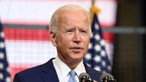 Biden is a white man propelled to the Democratic nomination by Black voters.(Reuters file photo) Biden is a white man propelled to the Democratic nomination by Black voters.(Reuters file photo)