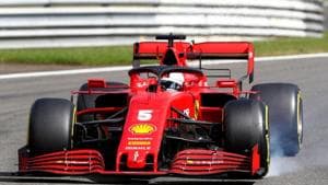 FILE PHOTO: Formula One F1 - Belgian Grand Prix - Spa-Francorchamps, Spa, Belgium - August 29, 2020 Ferrari's Sebastian Vettel in action during practice Pool via REUTERS/Francois Lenoir/File Photo(Pool via REUTERS) FILE PHOTO: Formula One F1 - Belgian Grand Prix - Spa-Francorchamps, Spa, Belgium - August 29, 2020 Ferrari's Sebastian Vettel in action during practice Pool via REUTERS/Francois Lenoir/File Photo(Pool via REUTERS)