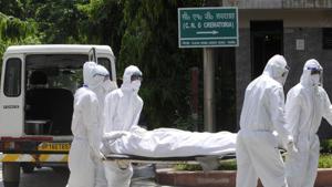 A total of 1,026 deaths due to the infection were also recorded, taking the total death toll due to Covid-19 in the country to 67,478. This is the second day in a row that the country has recorded over a 1,000 deaths.(HT Photo) A total of 1,026 deaths due to the infection were also recorded, taking the total death toll due to Covid-19 in the country to 67,478. This is the second day in a row that the country has recorded over a 1,000 deaths.(HT Photo)