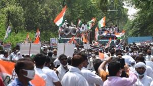 In states, where the Congress has slid to the third or fourth position, it has struggled to revive. As the national challenge increases, the party should remember this(Sonu Mehta/HT PHOTO) In states, where the Congress has slid to the third or fourth position, it has struggled to revive. As the national challenge increases, the party should remember this(Sonu Mehta/HT PHOTO)
