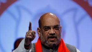 Amit Shah.(REUTERS) Amit Shah.(REUTERS)