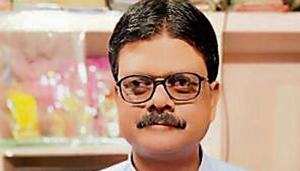 Sant Kumar Sahni , 54, was born with a partial visual impairment Sant Kumar Sahni , 54, was born with a partial visual impairment