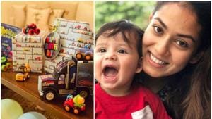 Shahid Kapoor and Mira Rajput’s son Zain Kapoor turns 2 years old today. Shahid Kapoor and Mira Rajput’s son Zain Kapoor turns 2 years old today.