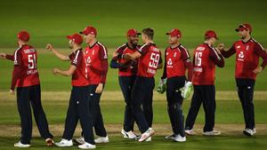 England defended 162 runs to take a 1-0 lead.(Getty Images) England defended 162 runs to take a 1-0 lead.(Getty Images)