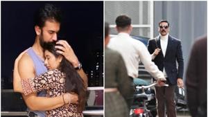 Charu Asopa posted a picture of her reunion with husband Rajeev Sen, while a viral picture of Akshay Kumar from the shoot of Bell Bottom has emerged online.