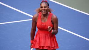 Serena Williams celebrates her win against Sloane Stephens.(Getty Images) Serena Williams celebrates her win against Sloane Stephens.(Getty Images)