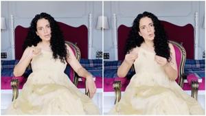 Kangana Ranaut shared a video from her Manali home. Kangana Ranaut shared a video from her Manali home.