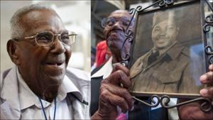 Send a birthday card to 111-year-old Lawrence Brooks(Twitter/THEANTHEMGIRL) Send a birthday card to 111-year-old Lawrence Brooks(Twitter/THEANTHEMGIRL)