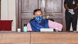 Union minister Prakash Javadekar during a Covid-19 review meeting in Pune on Saturday.(PTI File Photo) Union minister Prakash Javadekar during a Covid-19 review meeting in Pune on Saturday.(PTI File Photo)