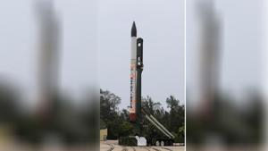 Officials called the successful test flight of the hypersonic technology demonstrator vehicle (HSTDV) a significant leap in indigenous defence technologies. (HT Photo/DRDO) Officials called the successful test flight of the hypersonic technology demonstrator vehicle (HSTDV) a significant leap in indigenous defence technologies. (HT Photo/DRDO)