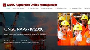 ONGC Apprentice Recruitment 2020.(Screengrab) ONGC Apprentice Recruitment 2020.(Screengrab)