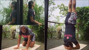 Milind Soman’s latest fitness video is all about finding the perfect balance(Instagram/milindrunning) Milind Soman’s latest fitness video is all about finding the perfect balance(Instagram/milindrunning)