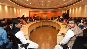Senior party leaders, who did not want to be quoted, said BJP state president Dilip Ghosh declared the list made by Yuva Morcha president null and void as he wanted some changes. (Photo bjym.org) Senior party leaders, who did not want to be quoted, said BJP state president Dilip Ghosh declared the list made by Yuva Morcha president null and void as he wanted some changes. (Photo bjym.org)