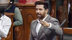 Paswan, whose father Ram Vilas Paswan is a member of Prime Minister Narendra Modi’s cabinet of Union ministers, has barely stopped short of positioning himself as the next chief ministerial candidate.(PTI file) Paswan, whose father Ram Vilas Paswan is a member of Prime Minister Narendra Modi’s cabinet of Union ministers, has barely stopped short of positioning himself as the next chief ministerial candidate.(PTI file)