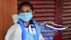 Bengaluru: A medic waits for citizens willing to undergo COVID-19 tests at a road side free clinic, as coronavirus cases surge across the country, in Bengaluru, Monday, Aug. 31, 2020.(PTI) Bengaluru: A medic waits for citizens willing to undergo COVID-19 tests at a road side free clinic, as coronavirus cases surge across the country, in Bengaluru, Monday, Aug. 31, 2020.(PTI)