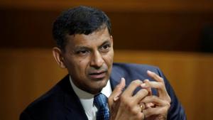 India’s former Reserve Bank of India (RBI) Governor Raghuram Rajan in New Delhi.(REUTERS) India’s former Reserve Bank of India (RBI) Governor Raghuram Rajan in New Delhi.(REUTERS)