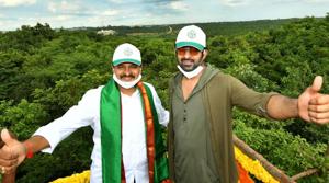 Prabhas has also contributed Rs 2 crore for the forest’s development. Prabhas has also contributed Rs 2 crore for the forest’s development.