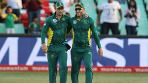 AB de Villiers and Faf du Plessis go way back.(Getty Images) AB de Villiers and Faf du Plessis go way back.(Getty Images)