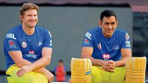 CSK’s Shane Watson (left) believes mental preparation is as important as technique.(Twitter) CSK’s Shane Watson (left) believes mental preparation is as important as technique.(Twitter)