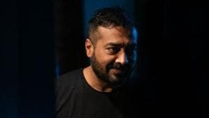 Anurag Kashyap on the set of his latest film Choked. Anurag Kashyap on the set of his latest film Choked.