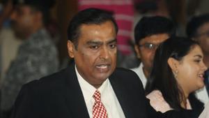 File photo of Reliance chairman Mukesh Ambani(Reuters) File photo of Reliance chairman Mukesh Ambani(Reuters)