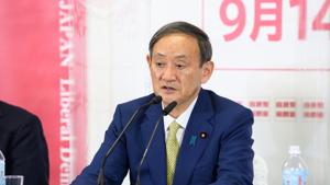 Suga said on Tuesday the biggest job for the new prime minister would be to revive the coronavirus-ravaged economy.(Bloomberg Photo) Suga said on Tuesday the biggest job for the new prime minister would be to revive the coronavirus-ravaged economy.(Bloomberg Photo)