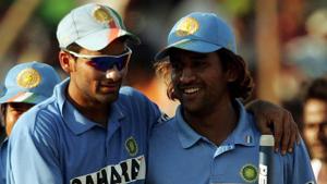 Mohammad Kaif and MS Dhoni(Twitter) Mohammad Kaif and MS Dhoni(Twitter)