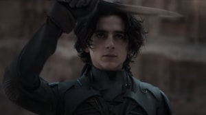 Timothee Chalamet in Dune. Timothee Chalamet in Dune.