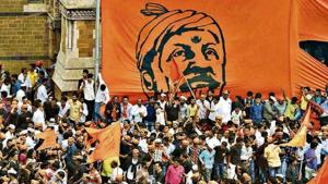 Maratha community members at a 2017 protest rally demanding reservation, in Mumbai.(AFP) Maratha community members at a 2017 protest rally demanding reservation, in Mumbai.(AFP)