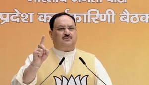 BJP president JP Nadda (Courtesy: twitter.com/BJP4India) BJP president JP Nadda (Courtesy: twitter.com/BJP4India)
