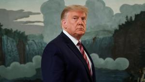 Ten days later, Trump called Woodward and said in an on-record interview: “You just breathe the air and that’s how it’s passed.”(Reuters Photo) Ten days later, Trump called Woodward and said in an on-record interview: “You just breathe the air and that’s how it’s passed.”(Reuters Photo)
