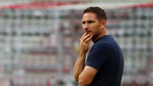Chelsea manager Frank Lampard on the pitch before the match.(REUTERS) Chelsea manager Frank Lampard on the pitch before the match.(REUTERS)