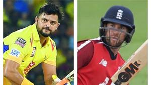 Suresh Raina and Dawid Malan(HT Collage) Suresh Raina and Dawid Malan(HT Collage)
