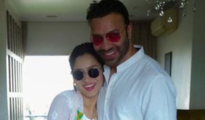 Vicky Jain supported his girlfriend, Ankita Lokhande. Vicky Jain supported his girlfriend, Ankita Lokhande.