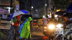 IMD had said on Monday that though there were indications that monsoon would begin withdrawing from western parts of Rajasthan in the week ending September 18, the withdrawal would be prolonged this year as intense rains were expected after September 17.(Representational Photo/HT) IMD had said on Monday that though there were indications that monsoon would begin withdrawing from western parts of Rajasthan in the week ending September 18, the withdrawal would be prolonged this year as intense rains were expected after September 17.(Representational Photo/HT)