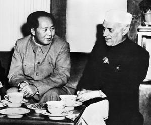 Jawaharlal Nehru with China's Premier Mao Tse-Tung in a picture dated 27 October 1954 during the Indian Prime Minister’s visit to China. The Panchsheel agreement had been signed on April 29 of the same year.(Bettmann Archive) Jawaharlal Nehru with China's Premier Mao Tse-Tung in a picture dated 27 October 1954 during the Indian Prime Minister’s visit to China. The Panchsheel agreement had been signed on April 29 of the same year.(Bettmann Archive)