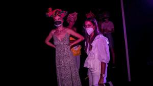 Models wait at backstage prior the fashion show of Spanish designer Agatha Ruiz de la Prada. (Representational image)(AP) Models wait at backstage prior the fashion show of Spanish designer Agatha Ruiz de la Prada. (Representational image)(AP)