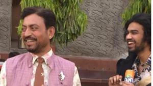 Irrfan Khan is full of life and fun in this picture shared by his son Babil. Irrfan Khan is full of life and fun in this picture shared by his son Babil.