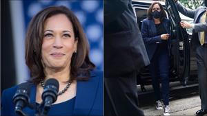 US Senator Kamala Harris looks effortlessly stylish as she rocks canvas shoes(Instagram/kamalaharris) US Senator Kamala Harris looks effortlessly stylish as she rocks canvas shoes(Instagram/kamalaharris)