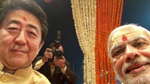 Lauding Indo-Japan ties, Japanese PM Abe on Friday had shared pictures on Twitter from his trip to India in 2015 and 2017, in addition to pictures from PM Modi’s visit to Yamanashi in 2018.(Photo: AbeShinzo) Lauding Indo-Japan ties, Japanese PM Abe on Friday had shared pictures on Twitter from his trip to India in 2015 and 2017, in addition to pictures from PM Modi’s visit to Yamanashi in 2018.(Photo: AbeShinzo)