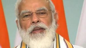 Prime Minister Narendra Modi addresses a conclave on ‘School Education in 21st Century’ under the National Education Policy (NEP) 2020, through video conferencing.(PTI photo) Prime Minister Narendra Modi addresses a conclave on ‘School Education in 21st Century’ under the National Education Policy (NEP) 2020, through video conferencing.(PTI photo)