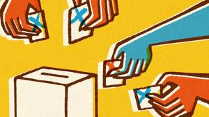 The tech advisory group is exploring a spectrum of options, including blockchain technology to enable remote voting.(Representational Photo/Getty Images) The tech advisory group is exploring a spectrum of options, including blockchain technology to enable remote voting.(Representational Photo/Getty Images)