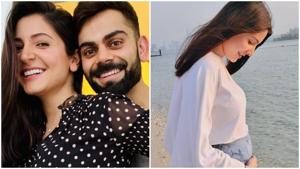 Anushka Sharma and Virat Kohli’s baby will arrive in January. Anushka Sharma and Virat Kohli’s baby will arrive in January.