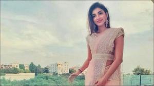 Miheeka Bajaj looks ravishing in belted pastel pink chikankari saree(Instagram/manishmalhotra05) Miheeka Bajaj looks ravishing in belted pastel pink chikankari saree(Instagram/manishmalhotra05)