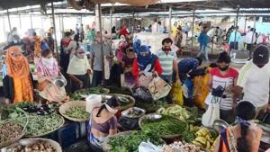 Wholesale price-based inflation declined 0.58 per cent in July.(HT File Photo) Wholesale price-based inflation declined 0.58 per cent in July.(HT File Photo)