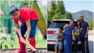 Ajay Devgn and Kajol wished their son Yug on his birthday. Ajay Devgn and Kajol wished their son Yug on his birthday.
