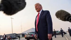 US President Donald Trump aims to reduce China’s influence in Indian Ocean and South China Sea, the defence cooperation deal with Maldives reflects on that intent.(REUTERS) US President Donald Trump aims to reduce China’s influence in Indian Ocean and South China Sea, the defence cooperation deal with Maldives reflects on that intent.(REUTERS)