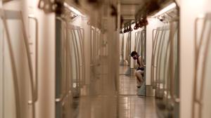 A man wearing a face mask travels inside a Delhi metro train amidst the spread of coronavirus disease in New Delhi.(REUTERS) A man wearing a face mask travels inside a Delhi metro train amidst the spread of coronavirus disease in New Delhi.(REUTERS)