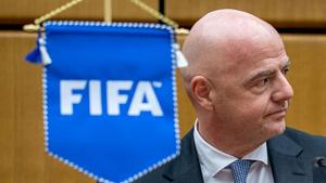 File image of Gianni Infantino, president of the International Federation of Association Football (FIFA)(Getty Images) File image of Gianni Infantino, president of the International Federation of Association Football (FIFA)(Getty Images)