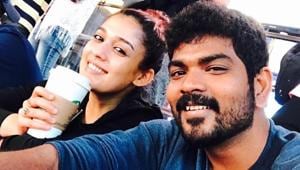 Nayanthara and Vignesh Shivn on an earlier holiday in New York. Nayanthara and Vignesh Shivn on an earlier holiday in New York.